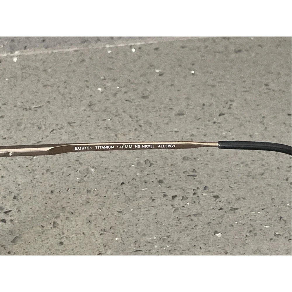 CHARMANT EU8121 BR BROWN EYEGLASSES FRAMES ONLY 52-18-140 Full Rim Square